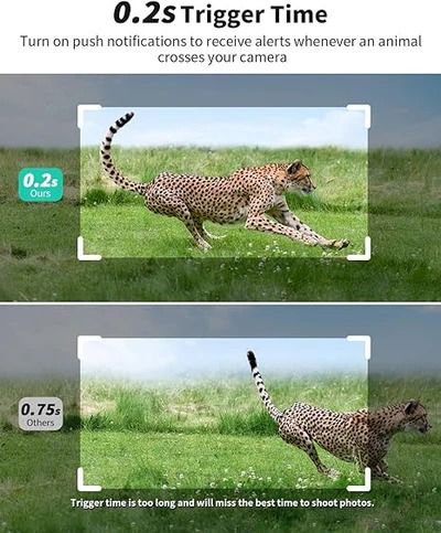 Refurbished SEHMUA Wireless Trail Camera 720p Video Motion Activated Low-Glow RBX-H10 - Reebelo US