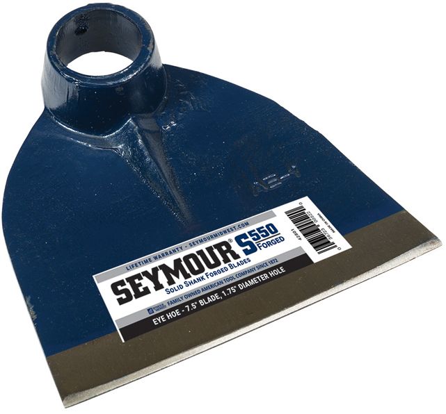 Refurbished Seymour Midwest American Pattern Eye Hoe Blade 7.5" (Head Only) - Reebelo US
