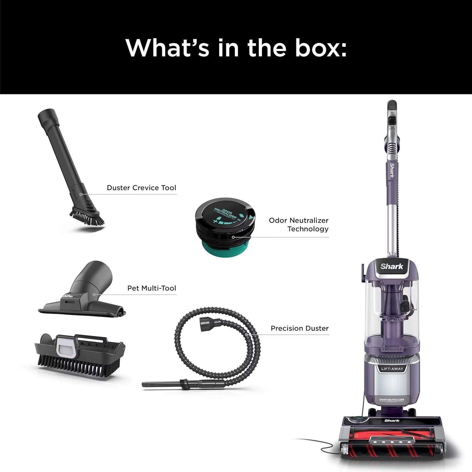 Refurbished Shark LA701 Rotator Pet Lift-Away ADV Upright Vacuum Cleaner - Reebelo US