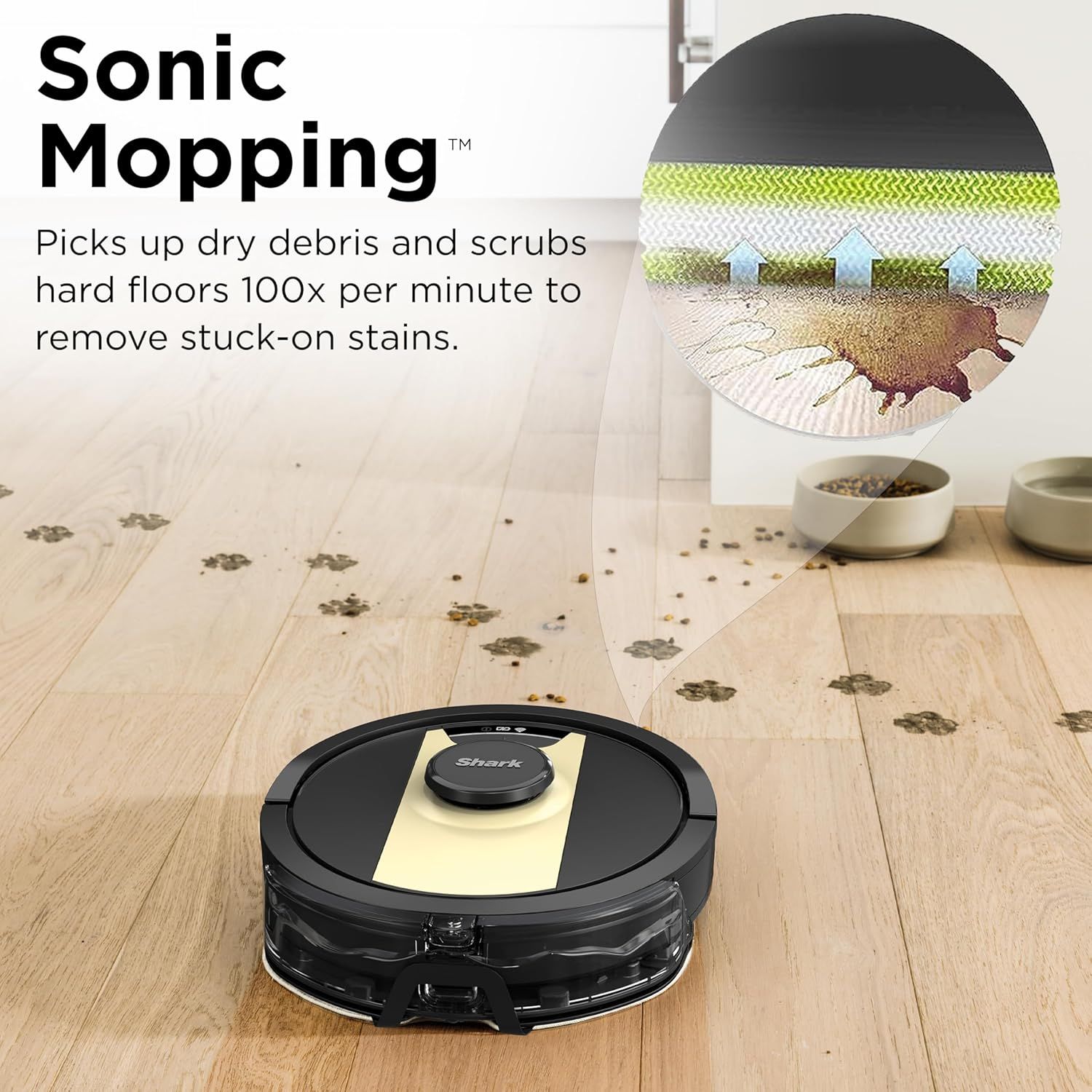 Refurbished Shark RV2410WD IQ 2-in-1 Robot Vacuum and Mop with Row-by-Row Cleaning - Reebelo US
