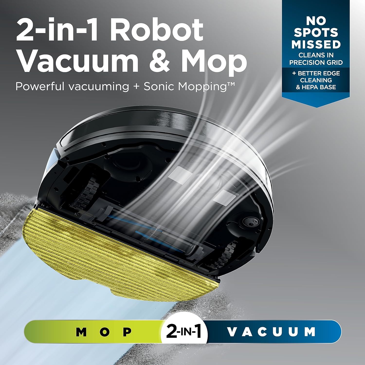 Refurbished Shark RV2610WA Matrix Plus 2-in-1 Robot Vacuum and Mop with XL HEPA Self-Empty Base - Reebelo US