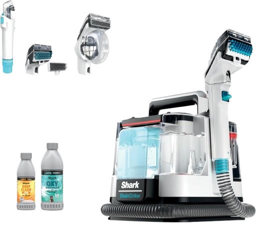 Shark Stainstriker Portable Carpet And Upholstery Cleaner PX201 - White