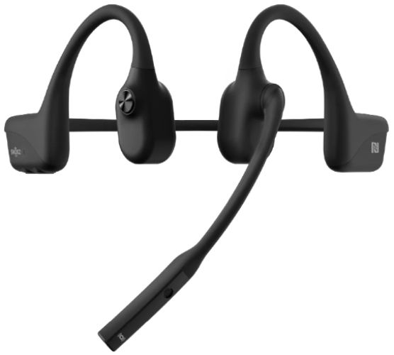 Refurbished Shokz OpenComm UC Bone Conduction Stereo Bluetooth Headset with Microphone - Reebelo US
