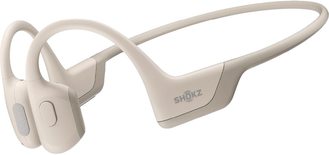 Shokz OpenRun Pro Mini Bone Conduction Sport Headphones - Beige