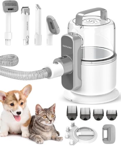 Simpleway 6-in-1 Pet Grooming Vacuum Cleaner