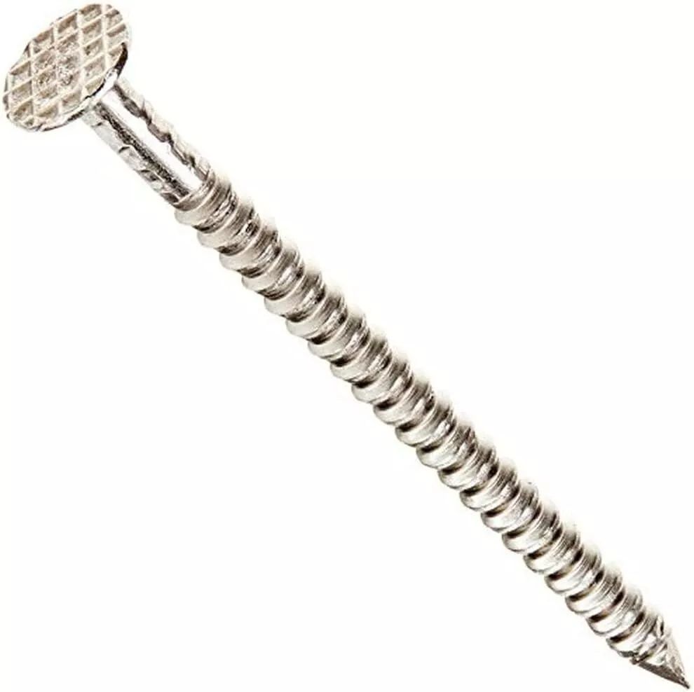 Simpson Strong-Tie 4SN75 - 1-1/2" x .083 304SS Ring-Shank Siding Nail - Grey