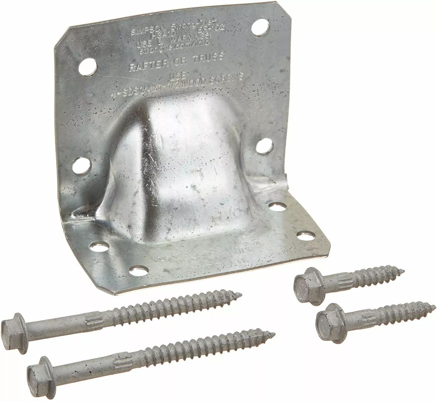 Refurbished Simpson Strong-Tie HGA10KT Gusset Angle Bracket Kit with Screws - Reebelo US