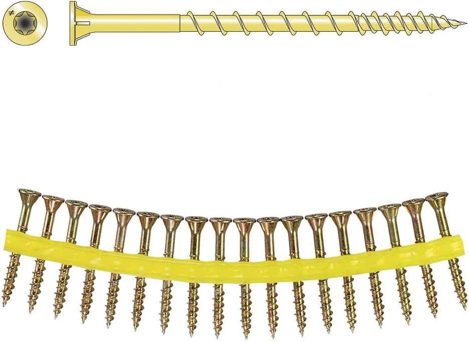 Refurbished Simpson Strong-Tie QuikDrive WSV3S #9 x 3" Subfloor Screws T-25 (1000ct) - Reebelo US