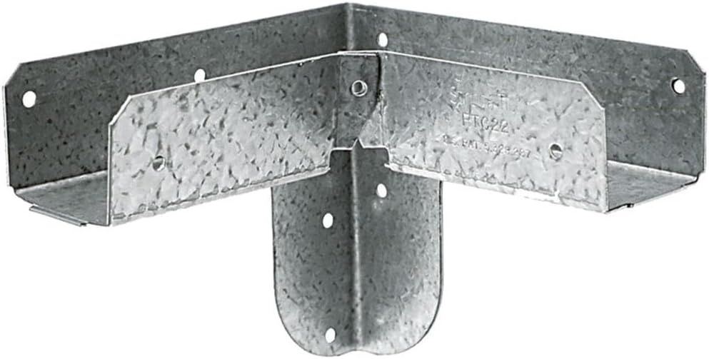 Simpson Strong-Tie RTC22Z 18-Gauge ZMAX Galvanized Rigid Tie Corner - Grey
