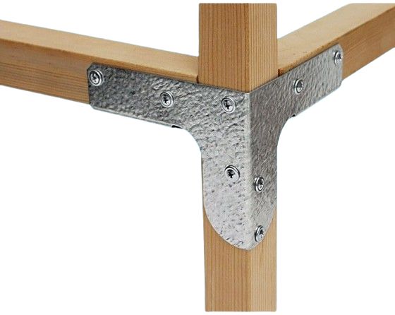 Refurbished Simpson Strong-Tie RTC22Z 18-Gauge ZMAX Galvanized Rigid Tie Corner - Reebelo US