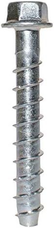 Refurbished Simpson Strong-Tie THD37300H 3/8" x 3" Titen HD Heavy Duty Screw Anchor (50-Pack) - Reebelo US