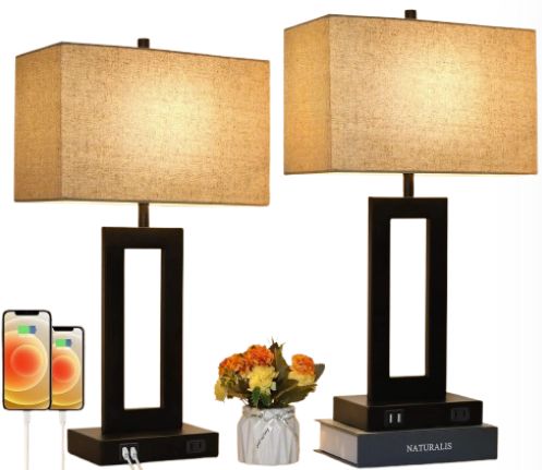Skysonic USB Table Lamps (2Pack)