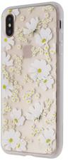 Sonix Clear Coat Phone Case for iPhone XS Max - Clear / Ditsy Daisy (White Flowers)