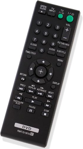 Refurbished Sony RMT-D197A Remote Control for Sony DVD Player - Reebelo US