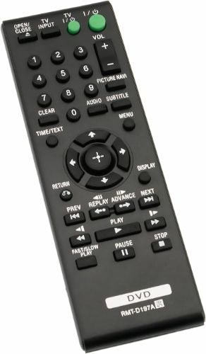 Refurbished Sony RMT-D197A Remote Control for Sony DVD Player - Reebelo US