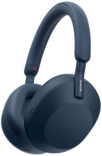 Sony WH-1000XM5 Noise-Canceling Wireless Over-Ear Headphones - Midnight Blue