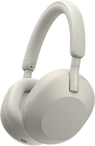 Sony WH-1000XM5 Noise-Canceling Wireless Over-Ear Headphones - Platinum Silver