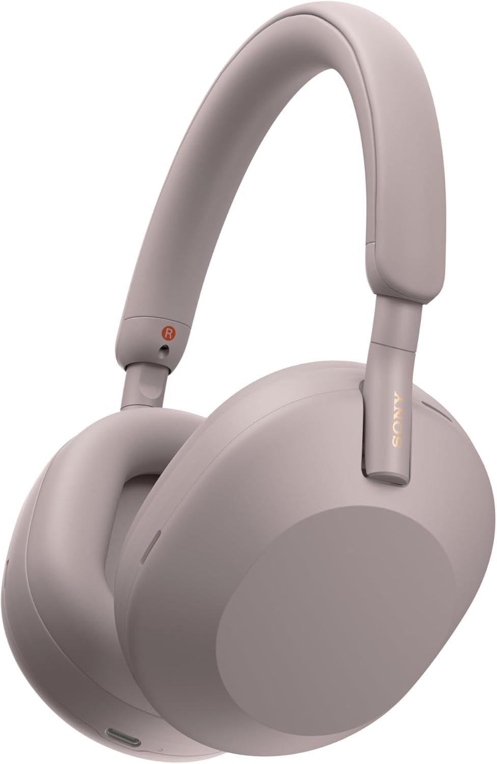 Sony WH1000XM5 Wireless Noise-Canceling Over-the-Ear Headphones - Smoky Pink