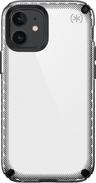 Speck Presidio2 Armor Cloud Phone Case for iPhone 12 Mini - Clear/Black/White