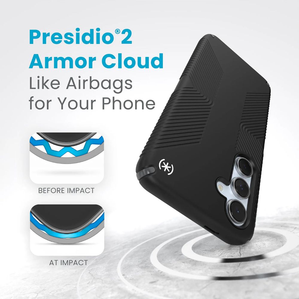 Speck Presidio2 Grip Series Phone Case for Samsung Galaxy S24 FE - Reebelo US