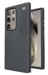 Speck Presidio2 Grip Series Phone Case for Samsung Galaxy S24 Ultra - Charcoal Grey/Cool Bronze