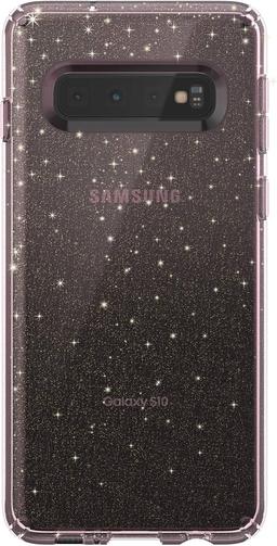 Speck Presidio Clear + Glitter Phone Case for Samsung Galaxy S10 - Reebelo US
