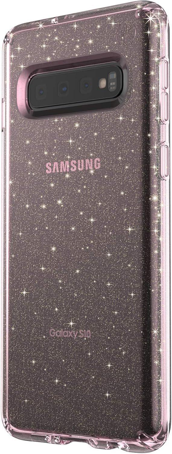 Speck Presidio Clear + Glitter Phone Case for Samsung Galaxy S10 - Reebelo US