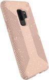 Speck Presidio Grip+ Glitter Hard Phone Case for Samsung Galaxy S9+ - Bella Pink/Glitter/Peach