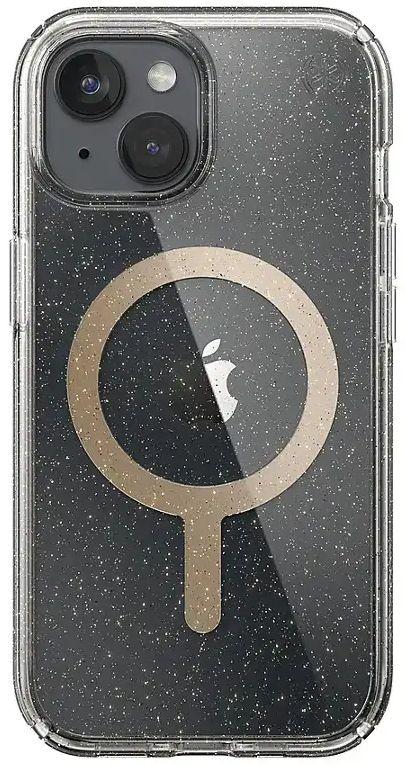 Speck Presidio Lux Glitter MagSafe Phone Case for iPhone 15/14/13