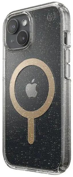 Refurbished Speck Presidio Lux Glitter MagSafe Phone Case for iPhone 15/14/13 - Reebelo US