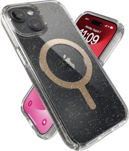 Refurbished Speck Presidio Lux Glitter with MagSafe Phone Case for iPhone 15 Plus - Reebelo US