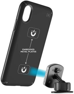 Speck Presidio Mount Phone Case + MagicMount Pro Dash for iPhone X - Reebelo US