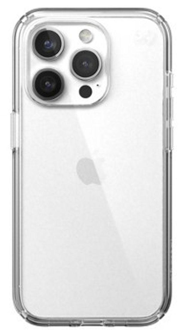 Speck Presidio Perfect-Clear Phone Case for Apple iPhone 15 Pro
