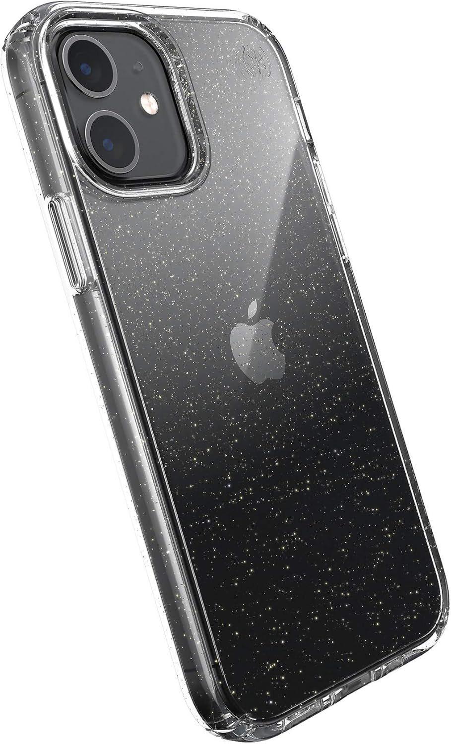 Refurbished Speck Presidio Perfect-Clear Glitter Phone Case for iPhone 12/12 Pro - Reebelo US