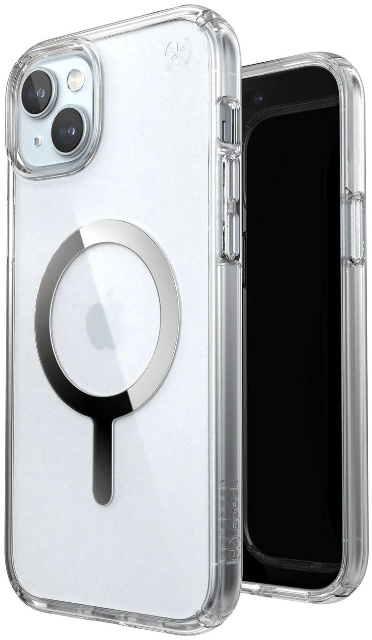 Refurbished Speck Presidio Perfect-Clear MagSafe Phone Case for iPhone 14 Plus - Reebelo US