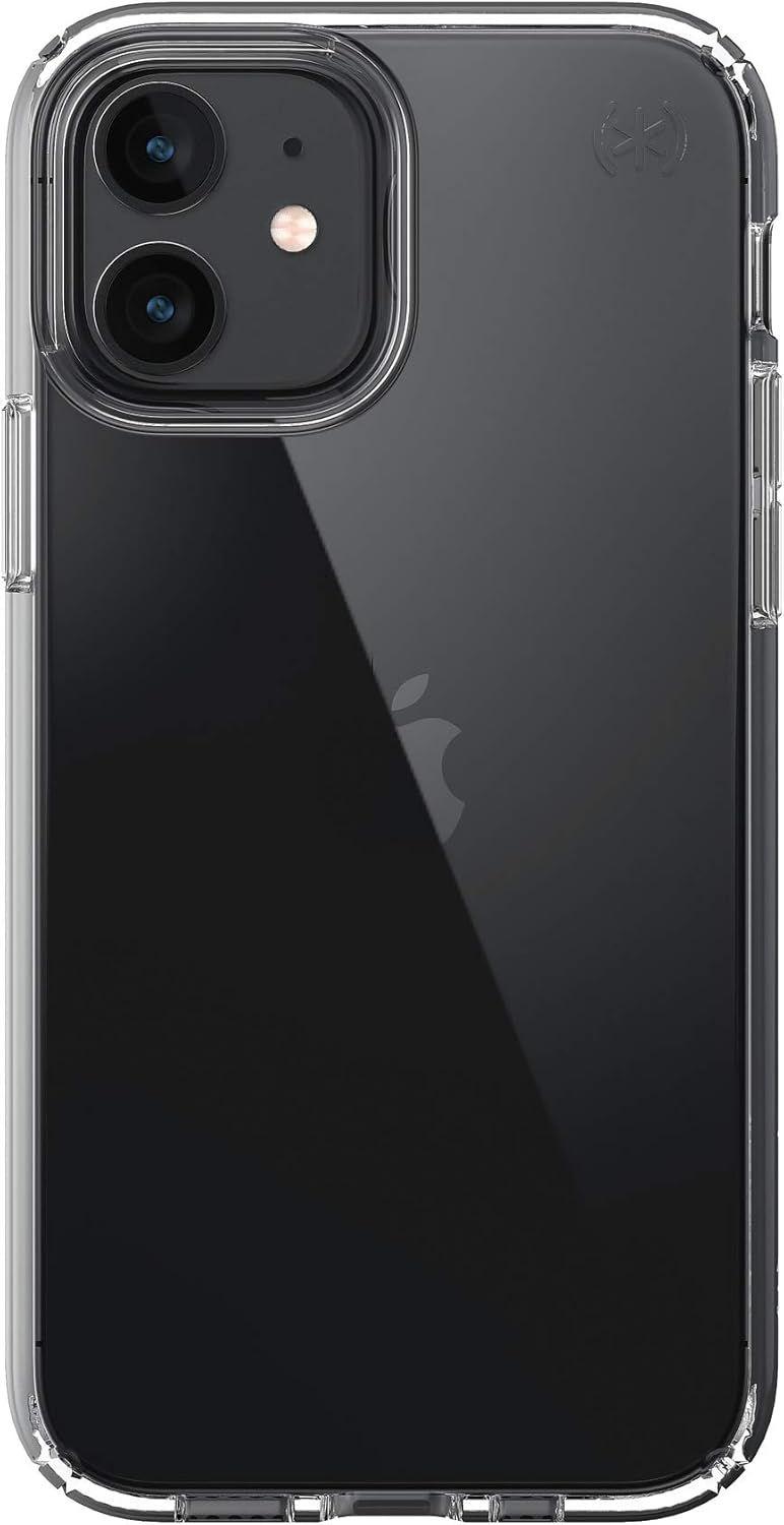 Speck Presidio Perfect-Clear Phone Case for iPhone 12/ 12 Pro