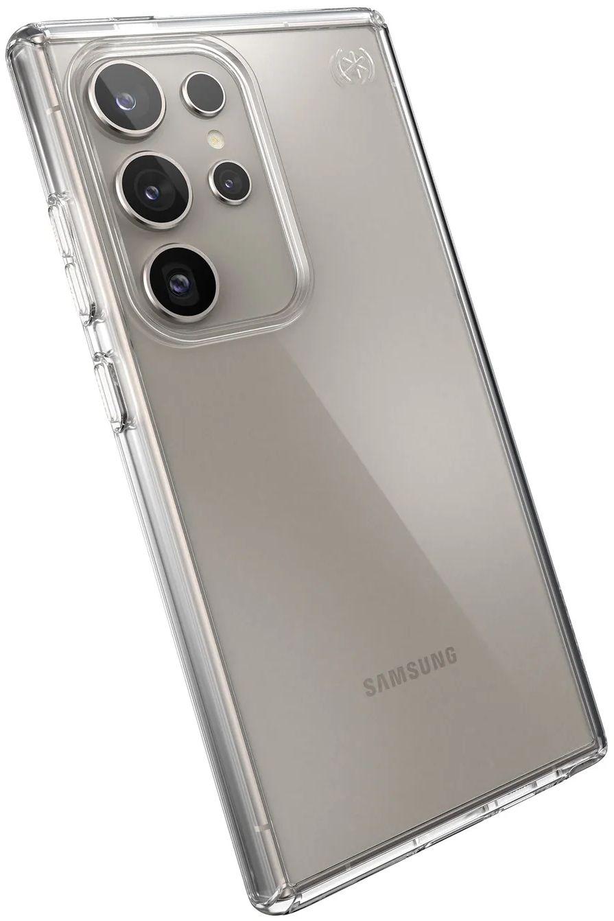 Refurbished Speck Presidio Perfect-Clear Phone Case for Samsung Galaxy S24 Ultra - Reebelo US