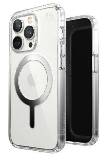 Speck Presidio Perfect-Clear Phone Case with MagSafe for iPhone 14 Pro