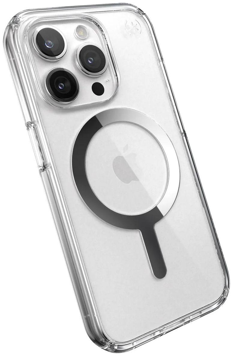 Refurbished Speck Presidio Perfect-Clear Phone Case with MagSafe for iPhone 15 Pro - Reebelo US
