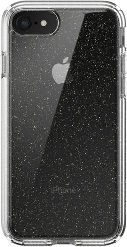 Refurbished Speck Presidio Perfect-Clear with Glitter Phone Case for iPhone SE (2020-2022)/7/8 - Reebelo US