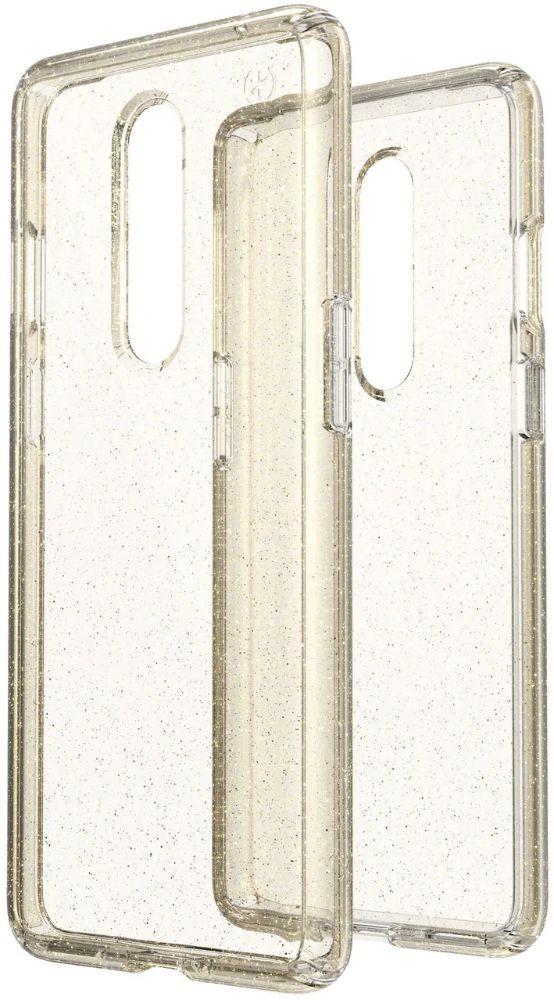 Speck Presidio Perfect-Clear with Glitter Phone Case for One Plus 8 5G