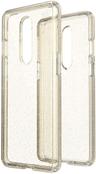 Speck Presidio Perfect-Clear with Glitter Phone Case for One Plus 8 5G - Clear With Gold Glitter/Clear