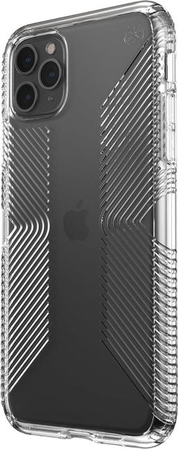 Refurbished Speck Presidio Perfect-Clear with Grip Phone Case for iPhone 11 Pro Max - Reebelo US