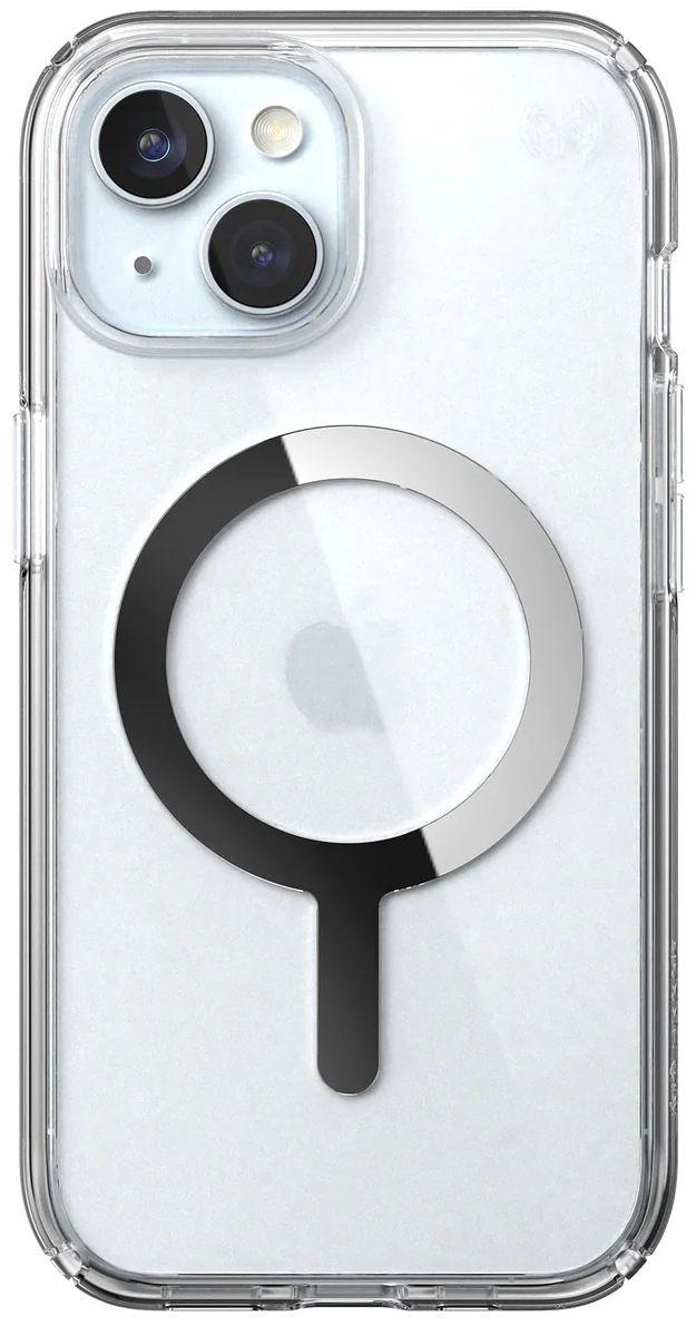 Speck Presidio Perfect-Clear with MagSafe Phone Case for iPhone 15/14/13