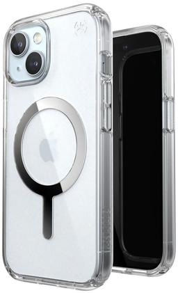 Refurbished Speck Presidio Perfect-Clear with MagSafe Phone Case for iPhone 15/14/13 - Reebelo US
