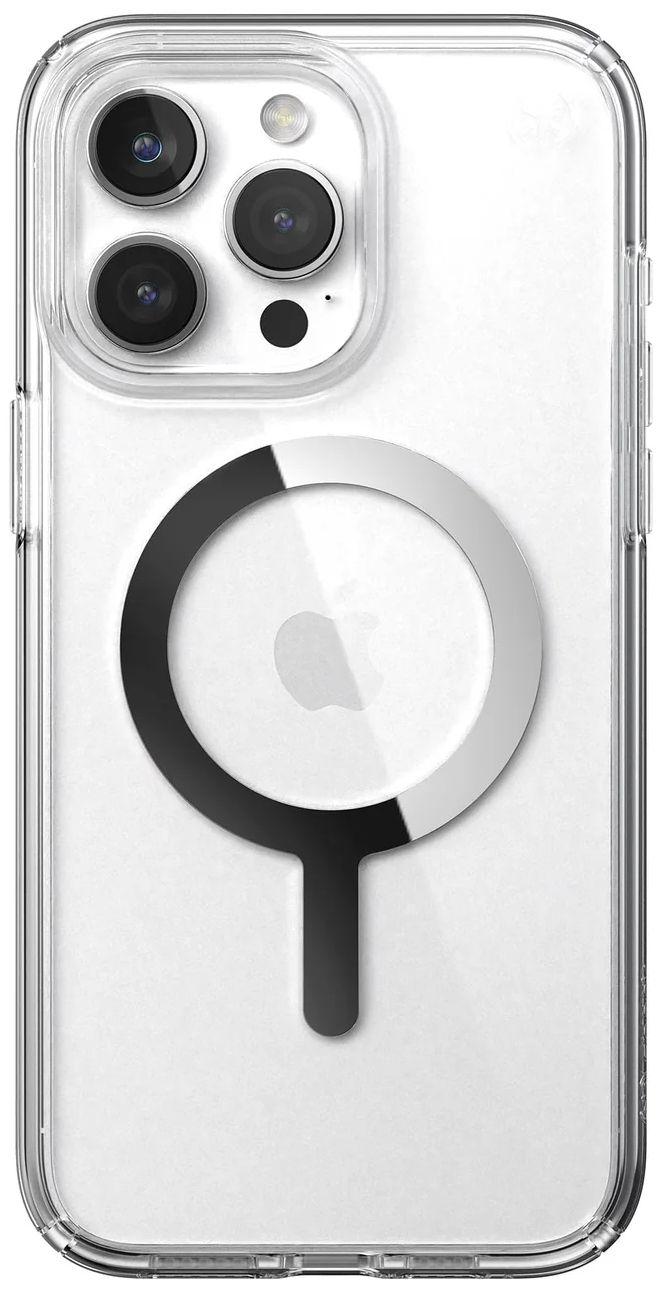 Speck Presidio Perfect-Clear with MagSafe Phone Case for iPhone 15 Pro Max