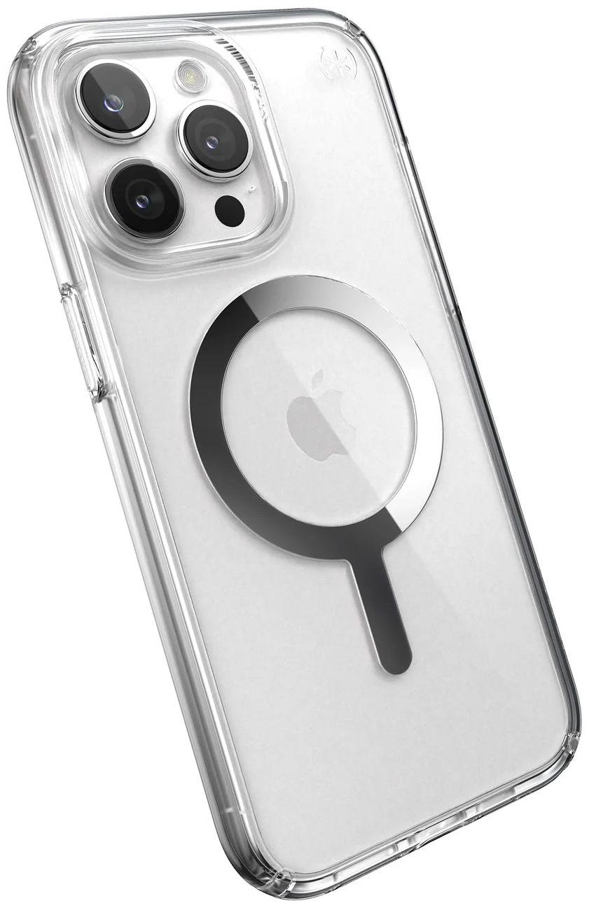 Refurbished Speck Presidio Perfect-Clear with MagSafe Phone Case for iPhone 15 Pro Max - Reebelo US
