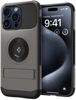 Spigen Slim Armor (MagFit) Phone Case for iPhone 15 Pro - Reebelo US