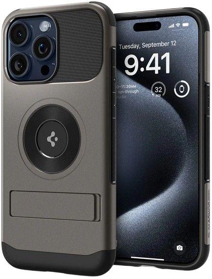 Spigen Slim Armor (MagFit) Phone Case for iPhone 15 Pro - Reebelo US