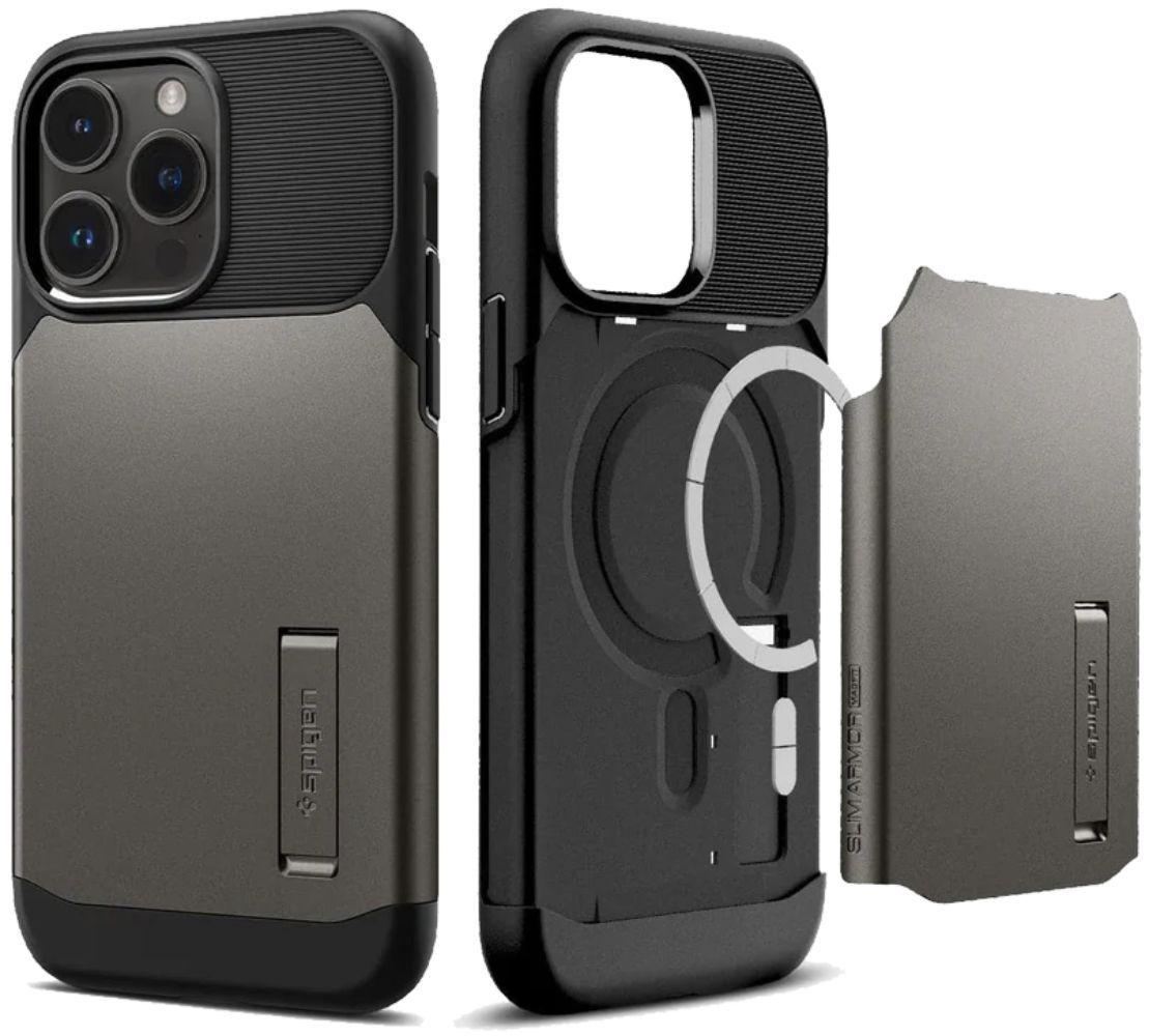 Spigen Slim Armor (MagFit) Phone Case with MagSafe for iPhone 14 Pro - Reebelo US